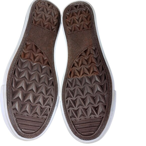 EPIC STEP LOW TOP DENIM CANVAS CASUAL LACE UP SNEAKERS WOMEN SIZE 9 BLUE WHITE - Picture 9 of 9